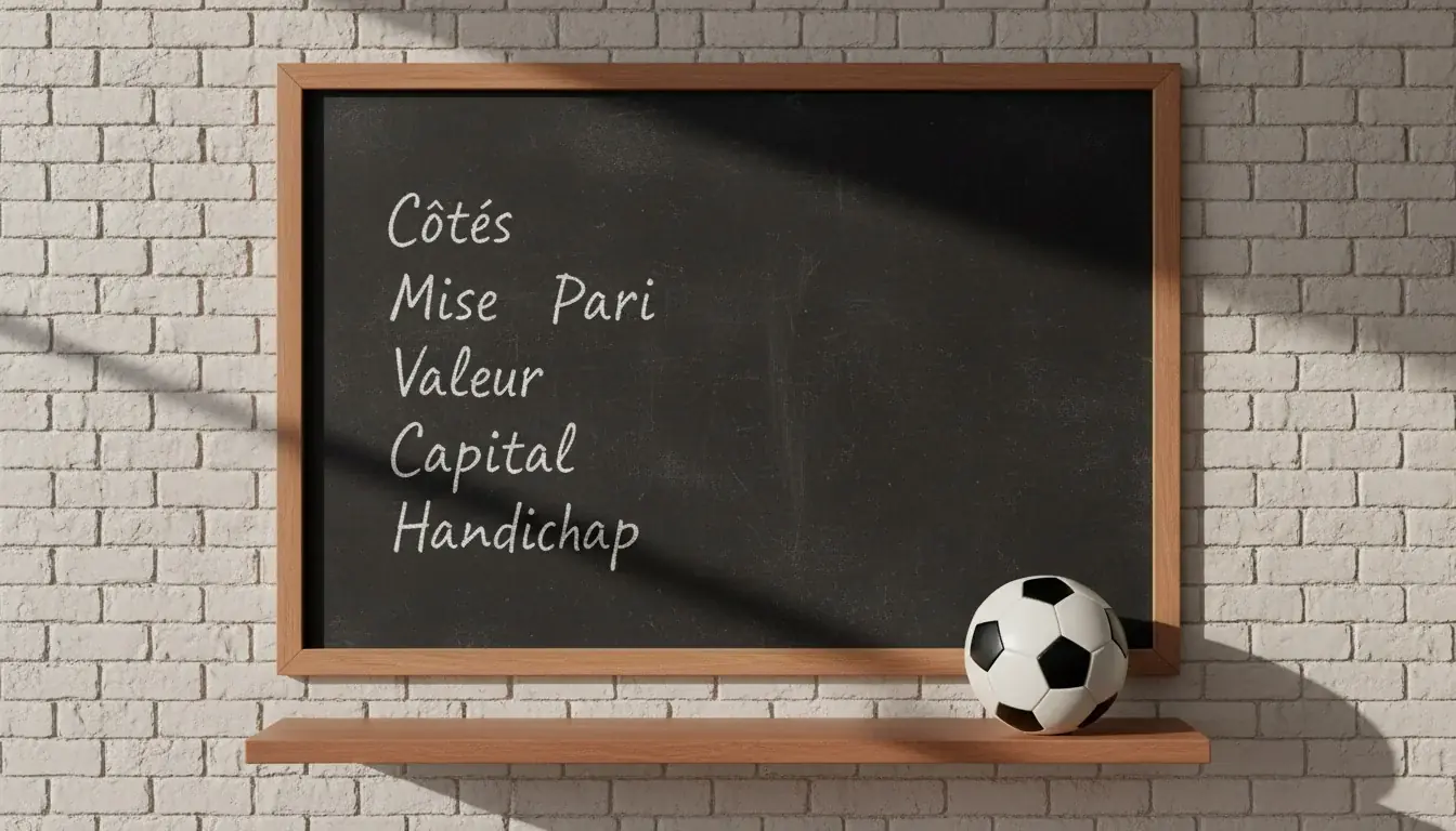 Glossaire des termes techniques des paris sportifs pour le Mondial 2026